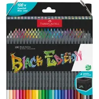 Faber-Castell 100 Värikynää Ja Kotelon Tuki