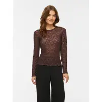 Vila Vifay O-Neck L/S Top - Noos - Brown - L