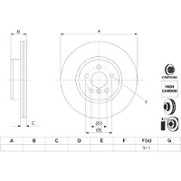 Bosch Jarrulevy (1kpl) 0 986 479 F56