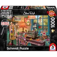 Schmidt Secret Puzzles Steve Read: In the Sewing Room 1000p palapeli