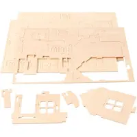 Creativ Company 3D Palapeli - Malli 57875 - Puusta - Kootaan - Ohjeet mukana