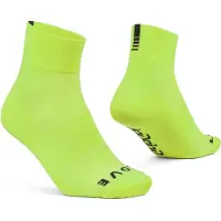 Gripgrab Kevyt SL Lyhyet Pyöräilysukat Keltainen Hi-vis