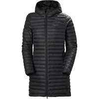 Helly Hansen Women's Sirdal Long Insulator Jacket Black Lämminvuoratut takit XS