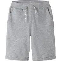 Name it Nkmvermo Long Swe Shorts Unb F Noos - Grey - 104