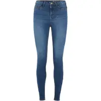 Noisy May Nmcallie Hw Skinny Blue Jeans Noos - Blue - 27 x 34