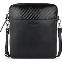 Bugatti Comet Crossbody-laukku Nahka 17 cm Musta