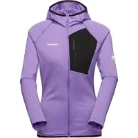 Mammut Women's Aenergy Light ML Hooded Jacket Lavandin-black S