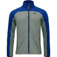 Elevenate Men's Skiers FleeceZip Gray Green - M