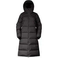 Bergans Women's Urban Down Long Coat Black Untuvavuoratut parkatakit M
