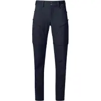 Bergans Convertible Zip-Off Softshell Pants Women Navy Blue - 44