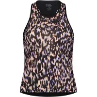 Mons Royale Bella Merino Tank Kerrastopaita rock leopard / black Koko M