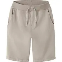 Name it Nkmvermo Long Swe Shorts Unb F Noos - Beige - 128