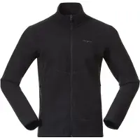 Bergans Men's Rabot Merino Fleece Midlayer Jacket Dark Shadow Grey Välikerrospuserot XL