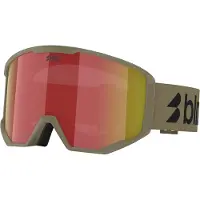 Bliz Spark Matte Camo Green/Brown W Red Multi Laskettelulasit MATTE CAMO GREEN / BROWN W RED MULTI OneSize