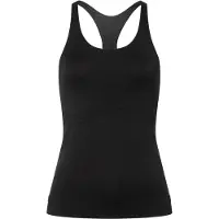 Super.natural Women's Sporty Top Jet Black Lyhythihainen treenipaita L