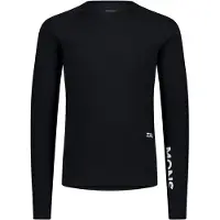 Mons Royale Temple Merino Long Sleeve Kerrastopaita black Koko XL