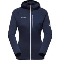 Mammut Women's Aenergy Light ML Hooded Jacket Marine Välikerrospuserot XS