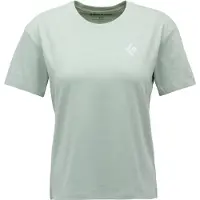 Black Diamond W Heritage Badge Ss Tee Agave - L