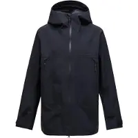 Peak Performance Men's Edge 3L Jacket Black Laskettelutakit vuorettomat S