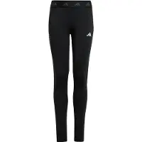 Adidas Urheiluhousut 'TECHFIT' musta / valkoinen
