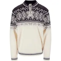 Dale of Norway Men's Vail Sweater Mountain Stone/Offwhite Pitkähihaiset paidat L