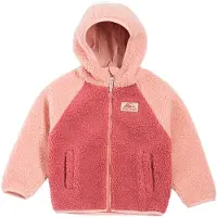Viking Play Reversible Pile Jacket - Pink - 110