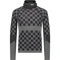 Mons Royale Ascender Merino Hooded Kerrastopaita dried sage / black Koko M