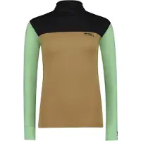 Mons Royale Yotei Merino High Neck Kerrastopaita matcha / toffee / black Koko S