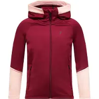 Peak Performance Junior's Rider Essentials Zip Jacket Vertical Zenith/Peach Fuzz Synteettiset välitakit 170