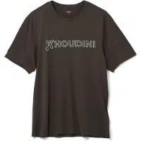 Houdini M's Pace Air Message Tee Green Illusion - M