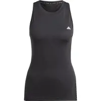 Adidas Urheilutoppi 'Designed for Training Tank' musta / valkoinen