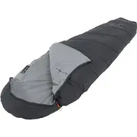 Easy Camp Makuupussi Raven Mummy 240223, 215x76x50 cm, musta