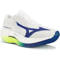 Mizuno Hyperwarp Elite White Blue SS26 Unisex Shoes, Size 44 - EUR