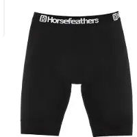 Horsefeathers Liner Liner Shorts musta, S
