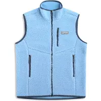 Bergans Women's Lunnan Pile Fleece Vest Cool Blue Vuorettomat liivit M