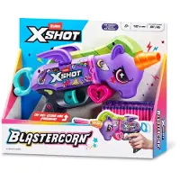 XShot Vaahtomuovipistooli - Blastercorn - Dark Unicorn - - OneSize - Lelut