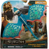 Näin Koulutat Lohikäärmeesi Dragons Vikingc& -Deadly Nadder & Astrid - Blue - ONE SIZE