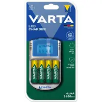 Varta -POWERLCD, Nikkelimetallihybridi (NiMH), AA, AAA, 4 kpl, Sisältää paristot (57070201451)