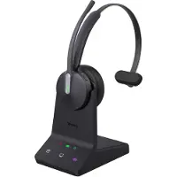 Yealink WH64 Mono UC kuulokkeet, Langaton, 20 - 20000 Hz, Toimisto/puhelukeskus, 92 g, Kuulokkeet, Musta (1208672)
