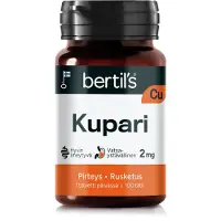 Bertils Bertil's Kupari 100 tabl. ravintolisä