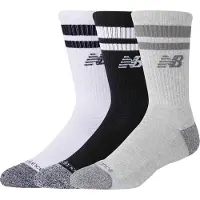 New Balance Active Lifestyle Striped Crew-sukat Lajiteltu