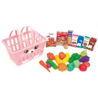 Zoo Troop Bunny Basket - Pink - ONE SIZE