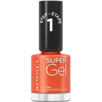 Rimmel London Super Gel Step1, 096 Heatwave Away - Roiskevaikutus - Oranssi väri