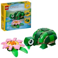 LEGO Creator 31377 Kilpikonna ja lumpeenkukka 3in1