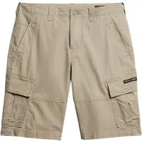Superdry for man. M7110300A Organic cotton cargo shorts Core (28), Beige, Casual, Sustainable