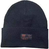 Superdry Workwear Knitted Beanie Hat - Black - ONE SIZE