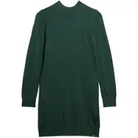 Superdry for woman. W8011223A Green merino wool knitted dress (XL), Casual, Long sleeve