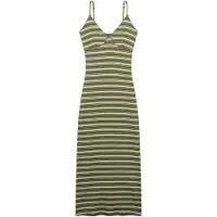 Superdry Stripe Rib Jersey Hihaton Pitkä Mekko