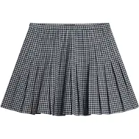 Superdry for woman. W7210205A Vintage Pleated grey checked skirt (XS), Casual, Polyester