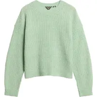 Superdry for woman. W6110579A Green Brushed Jersey (S), Casual, Acrylic, Long sleeve